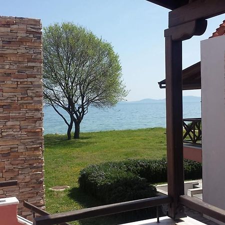 Beachfront Stylish Maisonette In Ierissos Exterior photo